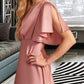 Suzanne A-Line High Neck Asymmetrical Bridesmaid Dress DLP0013138