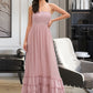 Yuliana A-LineSquareNecklineFloor-LengthBridesmaidDress#273611 DLP0013300