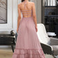 Yuliana A-LineSquareNecklineFloor-LengthBridesmaidDress#273611 DLP0013300