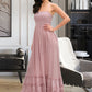 Yuliana A-LineSquareNecklineFloor-LengthBridesmaidDress#273611 DLP0013300