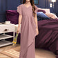 Yaritza A-Line V-neck Floor-Length Chiffon Junior Bridesmaid Dress With Cascading Ruffles DLP0013343