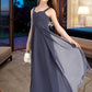 Stephanie A-Line Sweetheart Floor-Length Chiffon Junior Bridesmaid Dress With Ruffle DLP0013504