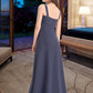 Stephanie A-Line Sweetheart Floor-Length Chiffon Junior Bridesmaid Dress With Ruffle DLP0013504