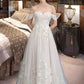 Sofia Ball-Gown/Princess Sweetheart Sweep Train Tulle Wedding Dress DLP0013685