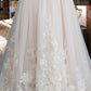 Sofia Ball-Gown/Princess Sweetheart Sweep Train Tulle Wedding Dress DLP0013685