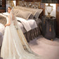 Sofia Ball-Gown/Princess Sweetheart Sweep Train Tulle Wedding Dress DLP0013685