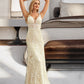 Anika Trumpet/Mermaid V-neck Court Train Tulle Lace Wedding Dress DLP0013708