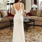 Mavis Trumpet/Mermaid Floor-Length Wedding Dress DLP0013762