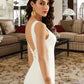 Mavis Trumpet/Mermaid Floor-Length Wedding Dress DLP0013762