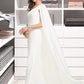 Tianna Sheath/Column One-Shoulder Floor-Length Stretch Crepe Wedding Dress DLP0013801