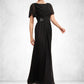 Jayla A-Line Scoop Neck Ankle-Length Chiffon Mother of the Bride Dress With Ruffle Beading DL126P0014533