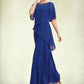 Scarlett A-Line Scoop Neck Ankle-Length Chiffon Mother of the Bride Dress With Beading DL126P0014544