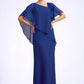 Rhoda A-Line V-neck Floor-Length Chiffon Mother of the Bride Dress With Beading Sequins DL126P0014600