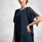 Casey Jumpsuit/Pantsuit Scoop Neck Ankle-Length Chiffon Mother of the Bride Dress DL126P0014607