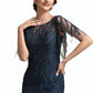 Nan Trumpet/Mermaid Scoop Neck Floor-Length Tulle Lace Mother of the Bride Dress With Sequins DL126P0014625