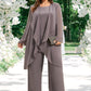 Grace Jumpsuit/Pantsuit Scoop Neck Floor-Length Chiffon Mother of the Bride Dress DL126P0014629