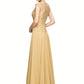 Norah A-Line Scoop Neck Floor-Length Chiffon Lace Mother of the Bride Dress With Beading Sequins DL126P0014717