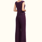 Rylee Jumpsuit/Pantsuit Scoop Neck Floor-Length Chiffon Lace Mother of the Bride Dress DL126P0014722