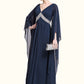 Amy Empire V-neck Floor-Length Chiffon Mother of the Bride Dress With Ruffle Beading Sequins DL126P0014724