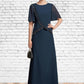 Jode A-Line Scoop Neck Floor-Length Chiffon Mother of the Bride Dress With Beading Sequins DL126P0014787