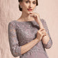 Madyson A-Line Scoop Neck Floor-Length Chiffon Lace Mother of the Bride Dress DL126P0014788