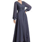 Miley A-Line V-neck Asymmetrical Chiffon Lace Mother of the Bride Dress DL126P0014809