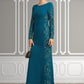 Sophie Sheath/Column Scoop Neck Floor-Length Stretch Crepe Mother of the Bride Dress With Appliques Lace DL126P0014822