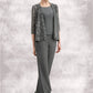 Victoria Jumpsuit/Pantsuit Scoop Neck Ankle-Length Chiffon Mother of the Bride Dress DL126P0014890