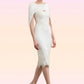 Kiana Sheath/Column Sweetheart Knee-Length Lace Stretch Crepe Mother of the Bride Dress With Beading DL126P0014973