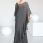 Kendal Sheath/Column One-Shoulder Floor-Length Chiffon Mother of the Bride Dress DL126P0014995