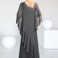 Kendal Sheath/Column One-Shoulder Floor-Length Chiffon Mother of the Bride Dress DL126P0014995