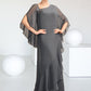 Kendal Sheath/Column One-Shoulder Floor-Length Chiffon Mother of the Bride Dress DL126P0014995