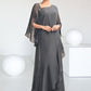 Kendal Sheath/Column One-Shoulder Floor-Length Chiffon Mother of the Bride Dress DL126P0014995