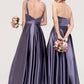 Sweetheart Sleeveless A-line/Princess Satin Ankle-Length Bridesmaid Dresses With Pleated Jaelynn DLP0025408