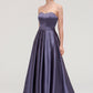 Sweetheart Sleeveless A-line/Princess Satin Ankle-Length Bridesmaid Dresses With Pleated Jaelynn DLP0025408