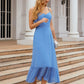 A-line Sweetheart Sleeveless Chiffon Tea-Length Bridesmaid Dresses With Pleated Caitlin DLP0025620