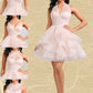 Serenity Ball-Gown/Princess Sweetheart Short Tulle Homecoming Dress DLP0025667