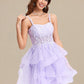 Madison Ball-Gown/Princess Sweetheart Short Tulle Homecoming Dress DLP0025677