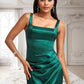 Liana A-line Square Floor-Length Stretch Satin Bridesmaid Dress DLP0025742