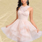 Serenity Ball-Gown/Princess Sweetheart Short Tulle Homecoming Dress DLP0025667