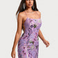 Hortensia Bodycon Scoop Mini Lace Floral Homecoming Dress With Sequins Embroidered DLP0025660