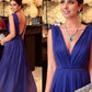 Eliza A-Line/Princess 30D Chiffon Ruffles V-neck Sleeveless Floor-Length Mother of the Bride Dresses DLP0020440