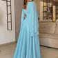 Anna A-Line/Princess Chiffon Ruffles V-neck Sleeveless Floor-Length Mother of the Bride Dresses DLP0020452