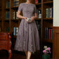 Ruby A-Line/Princess Chiffon Lace Scoop Short Sleeves Tea-Length Mother of the Bride Dresses DLP0020302