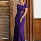 Lexie Sheath/Column Jersey Beading Square Short Sleeves Floor-Length Mother of the Bride Dresses DLP0020333