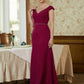 Paola Sheath/Column Stretch Crepe Beading V-neck Sleeveless Floor-Length Mother of the Bride Dresses DLP0020330