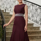 Serenity Sheath/Column Chiffon Beading Scoop Sleeveless Tea-Length Mother of the Bride Dresses DLP0020370