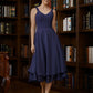 Bethany A-Line/Princess Chiffon Ruched V-neck Sleeveless Tea-Length Mother of the Bride Dresses DLP0020277