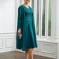 Pam A-Line/Princess Chiffon Ruched V-neck Short Sleeves Knee-Length Mother of the Bride Dresses DLP0020268