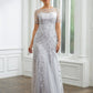 Francesca A-Line/Princess Tulle Ruched Bateau Short Sleeves Ankle-Length Mother of the Bride Dresses DLP0020261